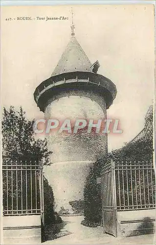 Cartes postales Rouen Tour Jeanne d'Arc