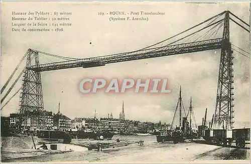 Cartes postales Rouen Pont Transbordeur