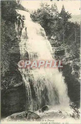 Ansichtskarte AK Thonon les Bains Vallee de la Drance Cascade de Chevenoz