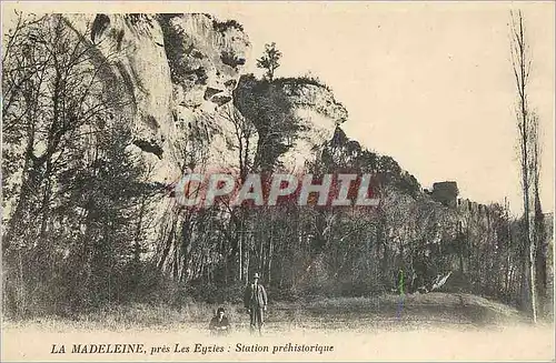 Ansichtskarte AK La Madeleine pres Les Eyzies Station Prehistorique