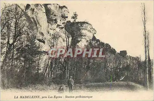 Cartes postales La Madeleine pres Les Eyzies Station Prehistorique