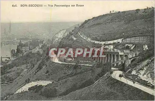 Cartes postales Bon Secours Vue Panoramique sur Rouen