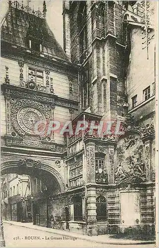 Cartes postales Rouen La Grosse Horloge