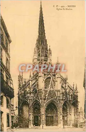 Cartes postales Rouen Eglise Saint Maclou
