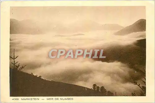 Cartes postales Markstein Mer de Nuages