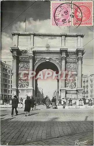 Moderne Karte Marseille L'Arc de Triomphe