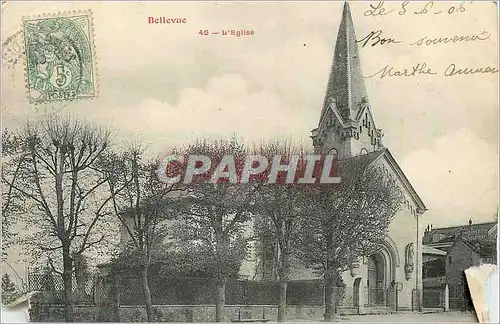 Ansichtskarte AK Bellevue L'Eglise