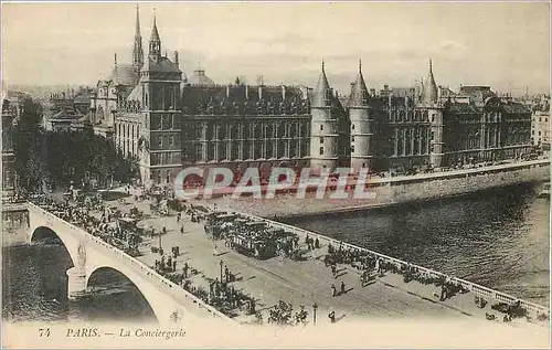 Cartes postales Paris La Conciergerie