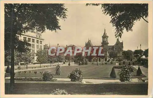 Cartes postales moderne Mulhouse Place de la Gare et la Poste