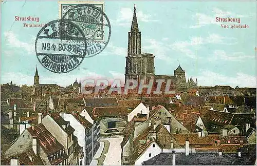 Cartes postales Strasbourg Vue Generale