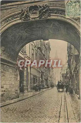 Cartes postales Rouen La Rue de la Grosse Horloge
