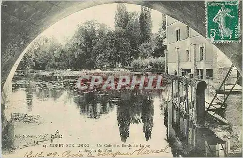 Cartes postales Le Moret sur Loing Un Coin des Bords du Loing