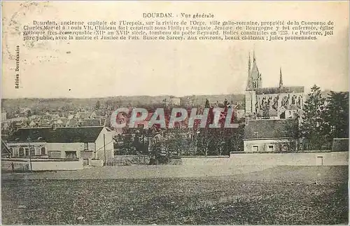 Cartes postales Dourdan vue Generale