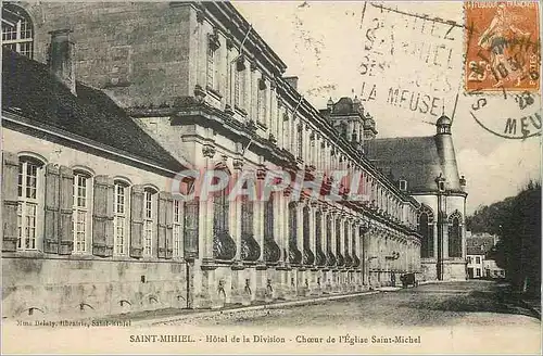 Cartes postales Saint Mihiel Hotel de la Division Choeur de l'Eglise Saint Michel