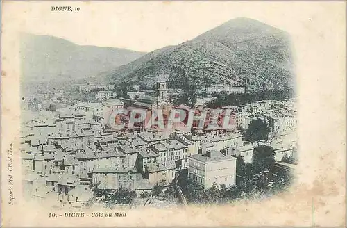 Cartes postales Digne Cote du Midi