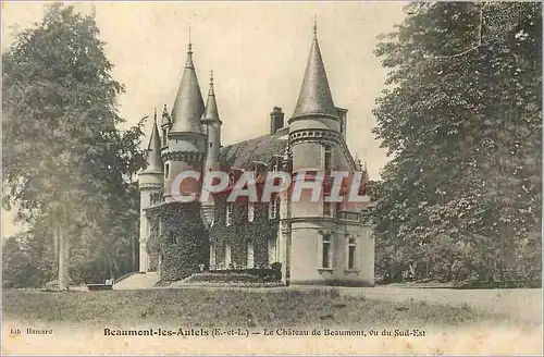 Ansichtskarte AK Beaumont les Autels (E et L) Le Chateau de Beaumont vu du Sud Est