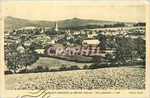Cartes postales St Honore les Bains (Nievre) Vue Generale