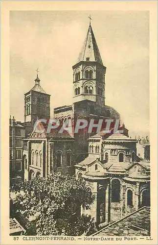 Cartes postales Clermont Ferrand Notre Dame du Port
