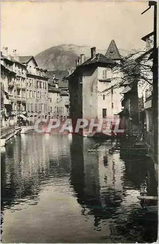 Moderne Karte Annecy Le Thiou et Vieux Quartiers