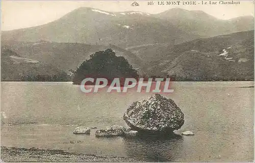 Cartes postales Le Mont Dore Le Lac Chambon