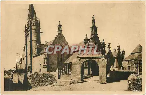 Cartes postales Guimiliau (Finistere) La Douce France L'Eglise et le Cimitiere