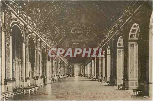 Cartes postales Versailles Galerie des Glaces