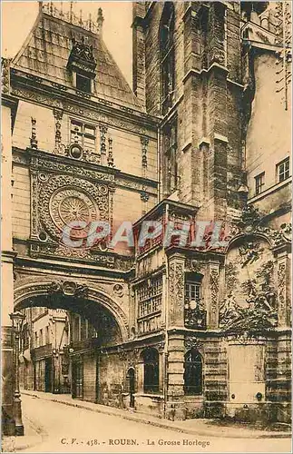 Cartes postales Rouen La Grosse Horloge