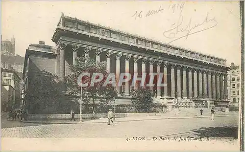 Cartes postales Lyon Le Palais de Justice