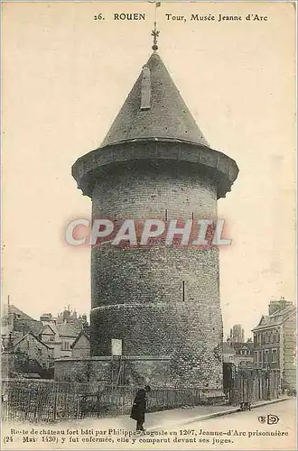 Cartes postales Rouen Tour Musee Jeanne d'Arc