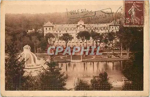 Cartes postales Bagnoles de l'Orne Vue vers le lac et le grand hotel
