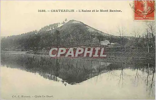 Ansichtskarte AK Chateaulin L'Aulne et le Mont Banine