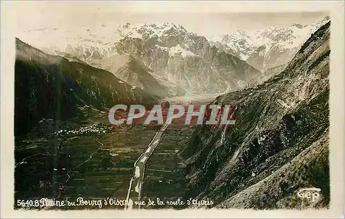 Cartes postales moderne Plaine du Bourg d'Oisans vue de la Route d'Auris