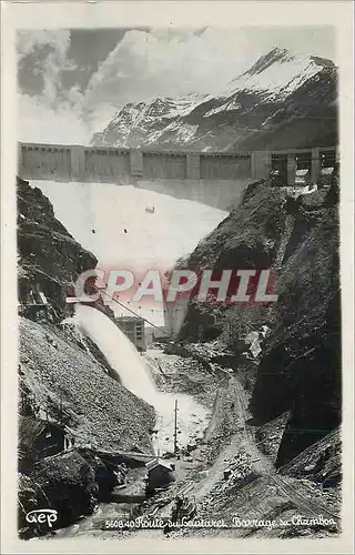 Cartes postales moderne Route de Lautaret Barrage du Chambon