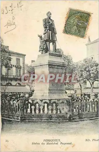 Ansichtskarte AK Perigueux Statue du Marechal Bugeaud