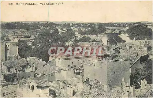 Cartes postales Montpellier vue Generale