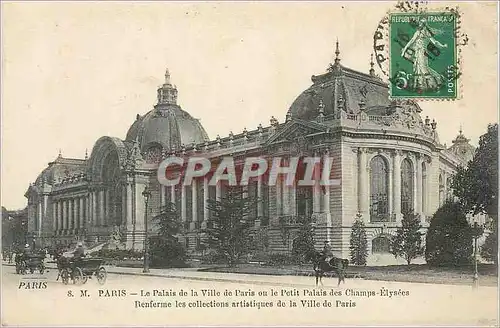 Cartes postales Paris le Palais de la Ville de Paris