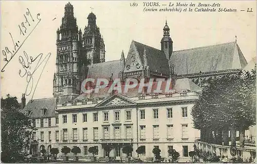 Cartes postales Tours le Musee des Beaux Arts