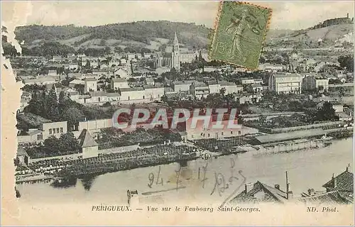 Cartes postales Perigueux vue sur le Faubourg Saint Georges