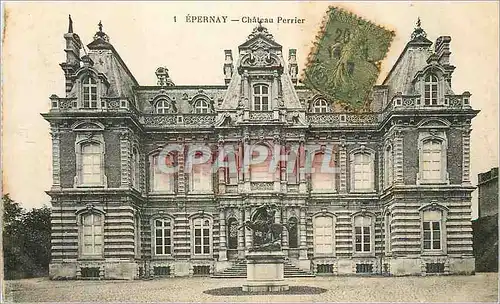Ansichtskarte AK Epernay Chateau Perrier