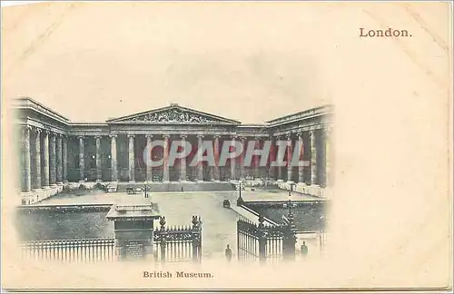 Cartes postales London British Museum