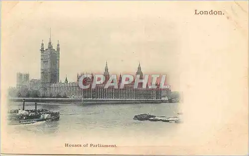 Cartes postales London Houses of Parliament