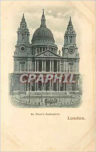 Cartes postales London St Paul's Cathedral