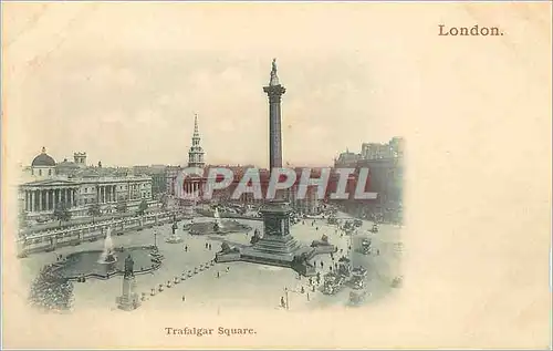 Cartes postales London Trafalgar Square