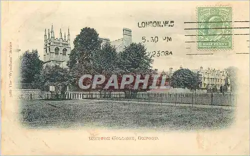 Cartes postales Oxford Mermon College