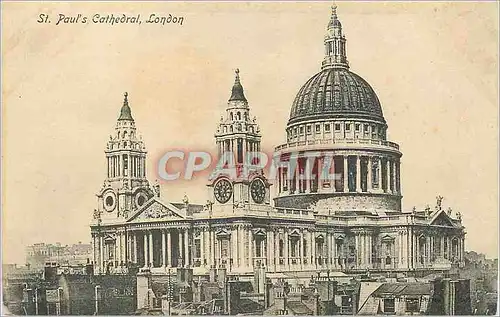 Cartes postales London St paul's Cathedral