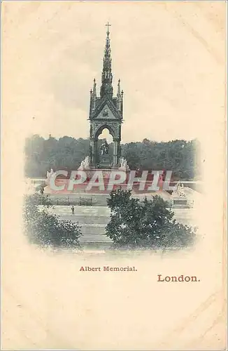 Cartes postales London Albert Memorial