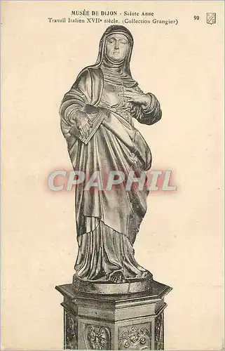 Cartes postales Musee de Dijon Sainte Anne