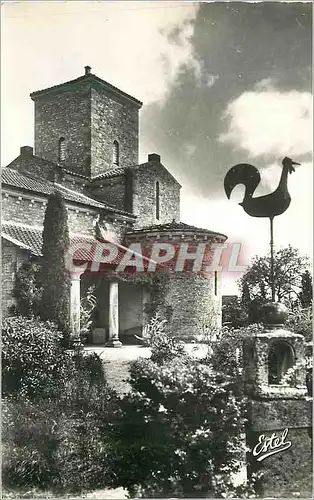 Cartes postales moderne Eglise de Germigny des Pres la Facade Meridionale et la Lanterne des Morts Coq
