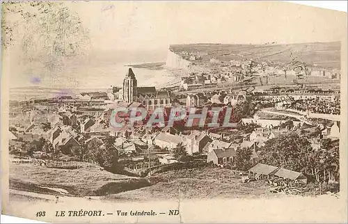 Cartes postales Le Treport vue Generale