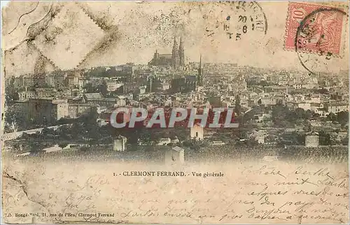 Cartes postales Clermont Ferrand vue Generale